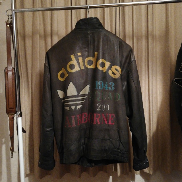 adidas - 1980年オールドアディダスレザージャケットの通販 by adidas - 1980年オールドアディダスレザージャケットの通販 by