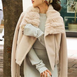 ロイヤルパーティー フェイクファー ムートンコート 新品未使用タグ ...