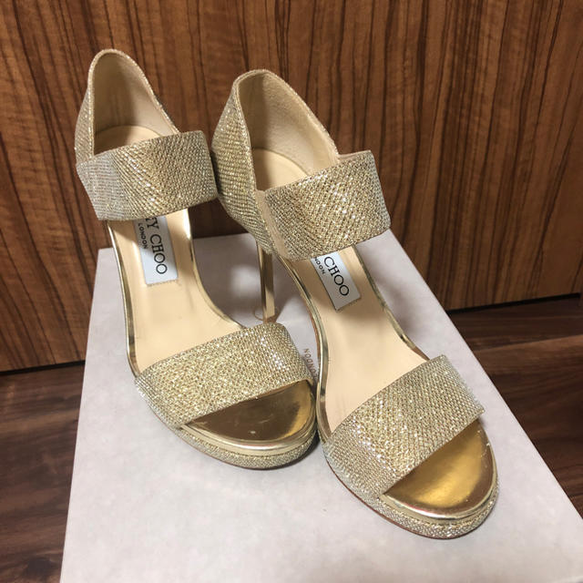 JIMMY CHOO(ジミーチュウ)の※予約済 まよ様※ジミーチュー JIMMY CHOO パンプス サンダル レディースの靴/シューズ(サンダル)の商品写真