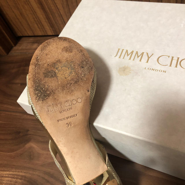 JIMMY CHOO(ジミーチュウ)の※予約済 まよ様※ジミーチュー JIMMY CHOO パンプス サンダル レディースの靴/シューズ(サンダル)の商品写真