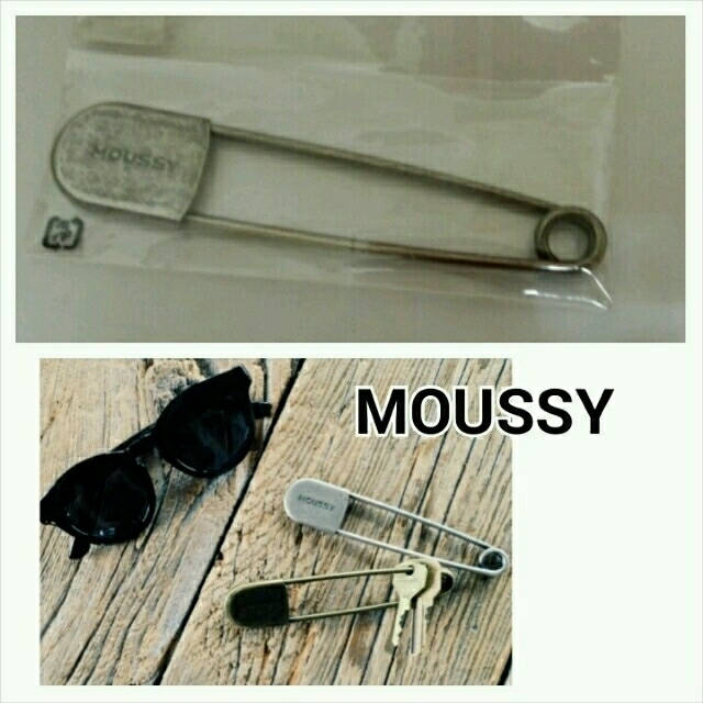 moussy(マウジー)のMOUSSY♡キーホルダー レディースのファッション小物(キーホルダー)の商品写真