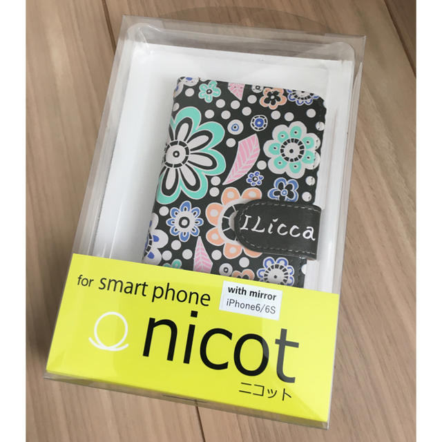未使用☆ILicca  iPhone6.6S カバーの通販 by  発送の件 ルーク's shop ｜ラクマ