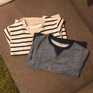 ムジルシリョウヒン(MUJI (無印良品))のスウェット 2組(Tシャツ/カットソー)