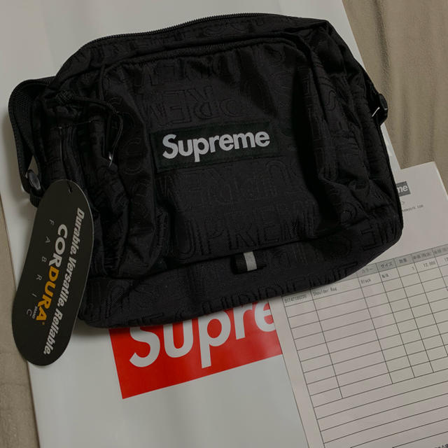 Supreme 19ss Shoulder Bag ショルダーバッグ 黒 新品