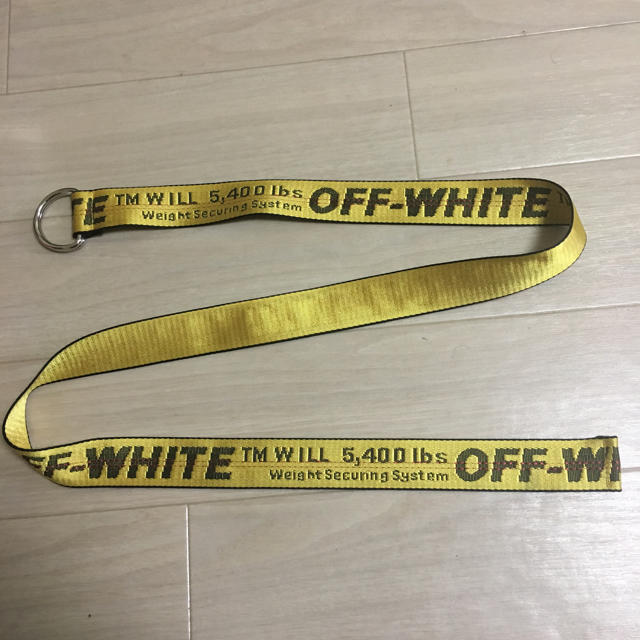 OFF-WHITE - OFF-WHITE ベルトの通販 by 唐獅子牡丹's shop｜オフホワイトならラクマ