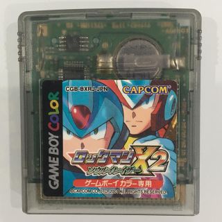 ゲームボーイ(ゲームボーイ)の【良品】 ロックマンX2 ソウルイレイザー(家庭用ゲームソフト)