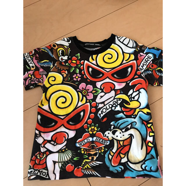 HYSTERIC MINI(ヒステリックミニ)のヒステリックミニ タトゥー柄 キッズ/ベビー/マタニティのキッズ服男の子用(90cm~)(Tシャツ/カットソー)の商品写真