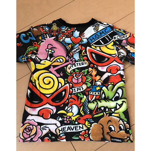 HYSTERIC MINI(ヒステリックミニ)のヒステリックミニ タトゥー柄 キッズ/ベビー/マタニティのキッズ服男の子用(90cm~)(Tシャツ/カットソー)の商品写真