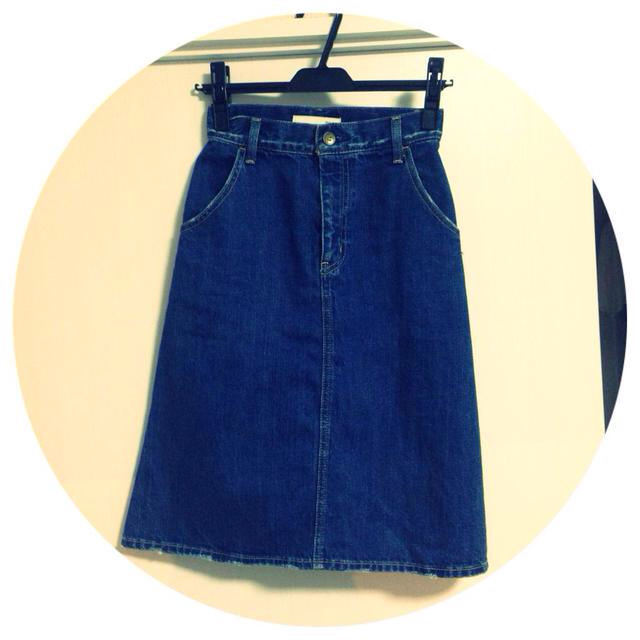 moussy(マウジー)のmoussy♡DENIMスカート レディースのスカート(ロングスカート)の商品写真