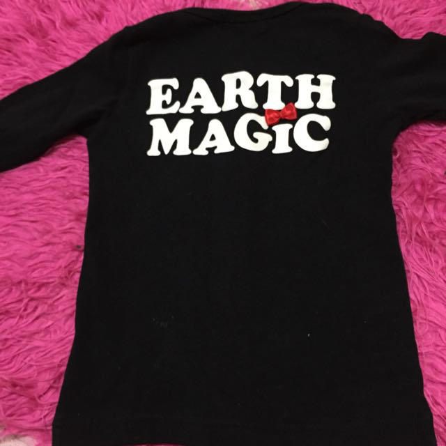 EARTHMAGIC(アースマジック)のEARTH♡カーディガン キッズ/ベビー/マタニティのキッズ服女の子用(90cm~)(その他)の商品写真