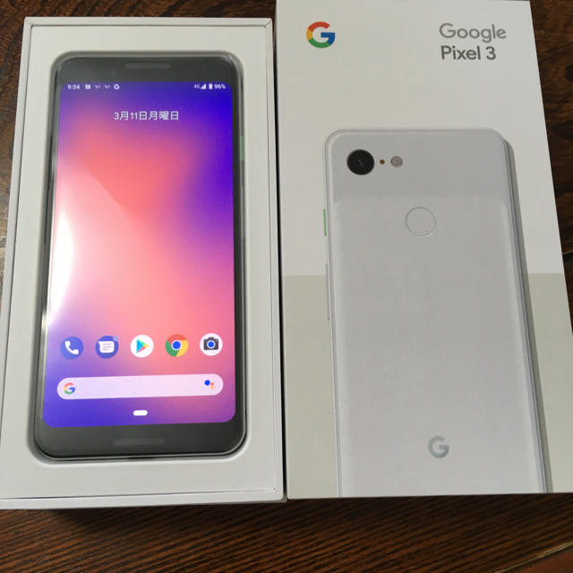 最も優遇の ソフトバンクpixel3 64g スマートフォン本体