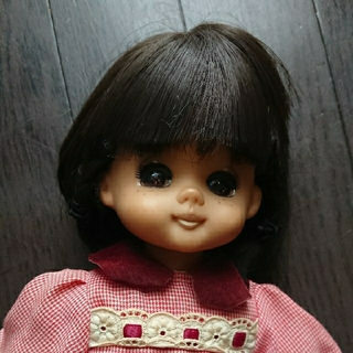 昭和 レトロ 女の子 人形(人形)