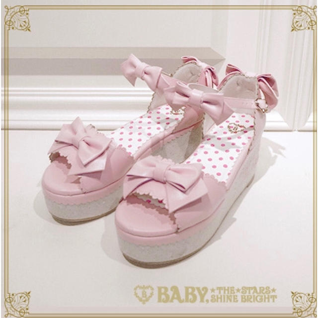 ★専用です★Baby’s Sweet Drops サンダル ピンクＳ