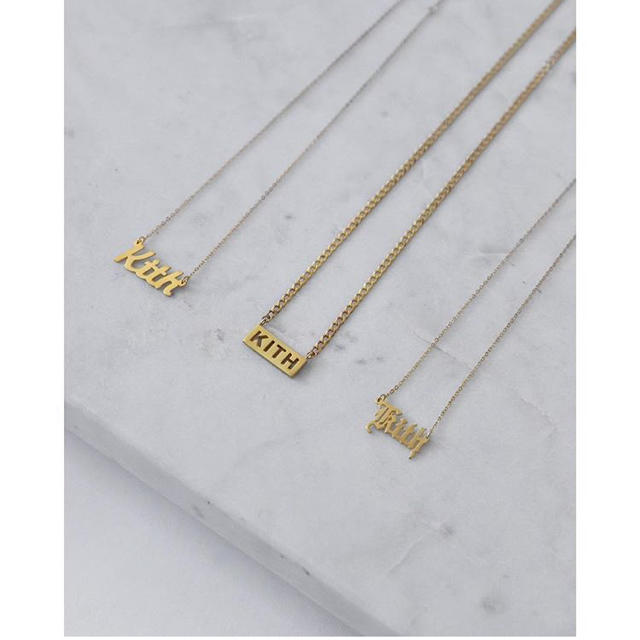 KITH Nameplate Necklaces 店舗限定 ネックレス