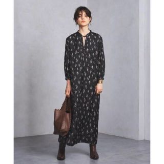 ユナイテッドアローズ(UNITED ARROWS)のユナイテッドアローズ フラワープリントワンピース(ロングワンピース/マキシワンピース)