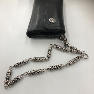 クロムハーツ(Chrome Hearts)のウォレットチェーン シルバー 925 (ウォレットチェーン)