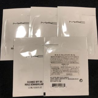 マック(MAC)のM.A.C クレンズオフオイル クレンジング サンプル 5セット(クレンジング/メイク落とし)