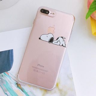 スヌーピー(SNOOPY)のスヌーピー iPhoneケース クリア iPhoneケース アップル(iPhoneケース)