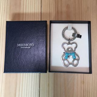 ミキモト(MIKIMOTO)のミキモト テディベア キーホルダー(キーホルダー)