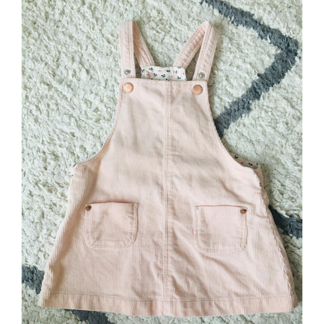 ZARA KIDS(ザラキッズ)のZARAベイビー♡ジャンパースカート キッズ/ベビー/マタニティのベビー服(~85cm)(ワンピース)の商品写真