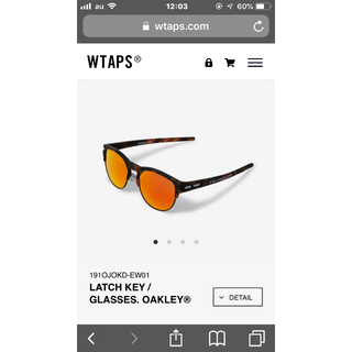 ダブルタップス(W)taps)のwtaps.＿オークリーサングラス(サングラス/メガネ)