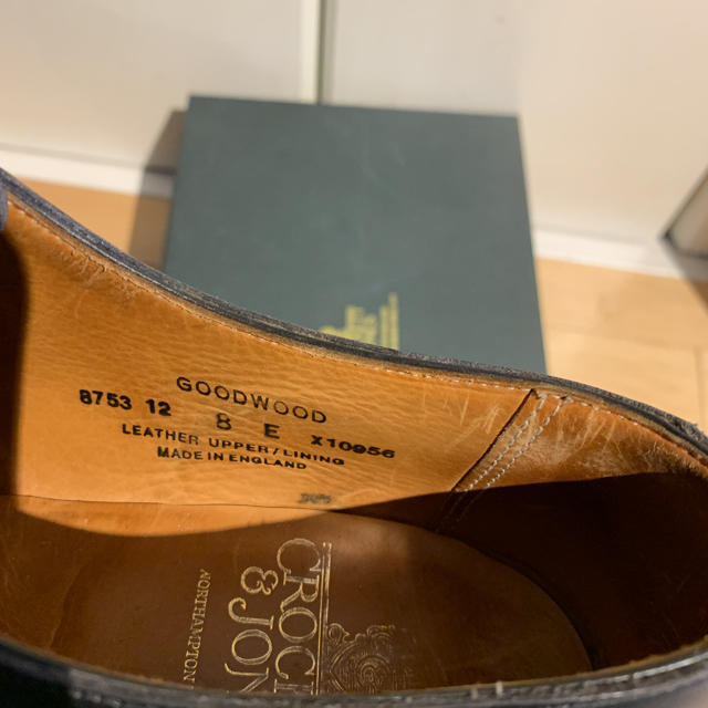 Crockett&Jones(クロケットアンドジョーンズ)のcrockett&jones  GOODWOOD 本日11日までの出品！ メンズの靴/シューズ(ドレス/ビジネス)の商品写真