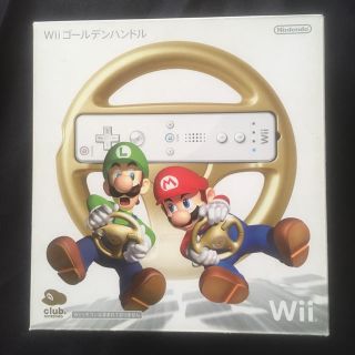 ウィー(Wii)のkiki様専用 Wii ゴールデンハンドル マリオカート(その他)