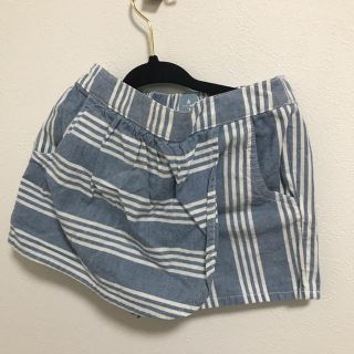 ベビーギャップ(babyGAP)のbabyGAP ショートパンツ 95サイズ ストライプ 女の子(パンツ/スパッツ)