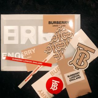 バーバリー(BURBERRY)のバーバリー 2019 リカルド ステッカー (ノベルティグッズ)