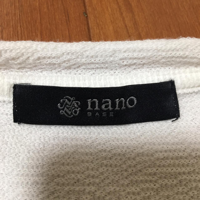 nano・universe(ナノユニバース)のnano universe ナノユニバース 長袖 tシャツ ニット メンズのトップス(Tシャツ/カットソー(七分/長袖))の商品写真