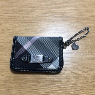 バーバリーブルーレーベル(BURBERRY BLUE LABEL)の花M様専用 バーバリーブルーレーベル 定期入れ パスケース IDカードケース(パスケース/IDカードホルダー)