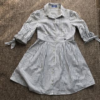 バーバリーブルーレーベル(BURBERRY BLUE LABEL)の専用です★Burberry シャツワンピース 38(ひざ丈ワンピース)