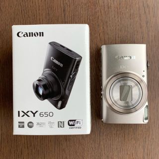 キヤノン(Canon)の【新品】Canon IXY650 デジタルカメラ シルバー(コンパクトデジタルカメラ)