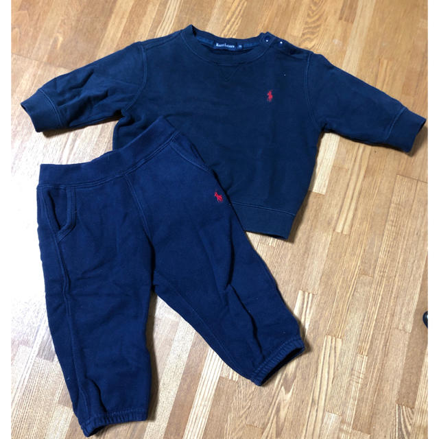 Ralph Lauren(ラルフローレン)のラルフローレン スウェット上 キッズ/ベビー/マタニティのベビー服(~85cm)(トレーナー)の商品写真