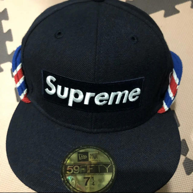 Supreme(シュプリーム)の窪塚着用 supreme 2009A/W BOX LOGO NEW ERA リブ メンズの帽子(キャップ)の商品写真