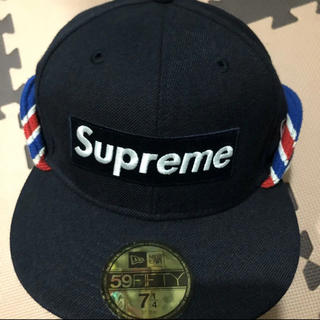 シュプリーム(Supreme)の窪塚着用 supreme 2009A/W BOX LOGO NEW ERA リブ(キャップ)