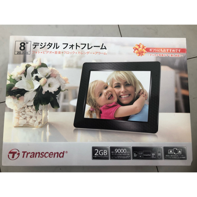 Transcend(トランセンド)のデジタルフォトフレーム 8インチ スマホ/家電/カメラのスマホ/家電/カメラ その他(その他)の商品写真