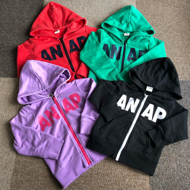 ANAP Kids(アナップキッズ)の【ANAP】アナップ キッズ 子供服 おそろコーデ カラフル サイズ違い セット キッズ/ベビー/マタニティのキッズ服男の子用(90cm~)(ジャケット/上着)の商品写真