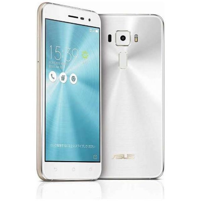 ASUS ZenFone 3 ZE520KL パールホワイト SIMフリー スマホ/家電/カメラのスマートフォン/携帯電話(スマートフォン本体)の商品写真