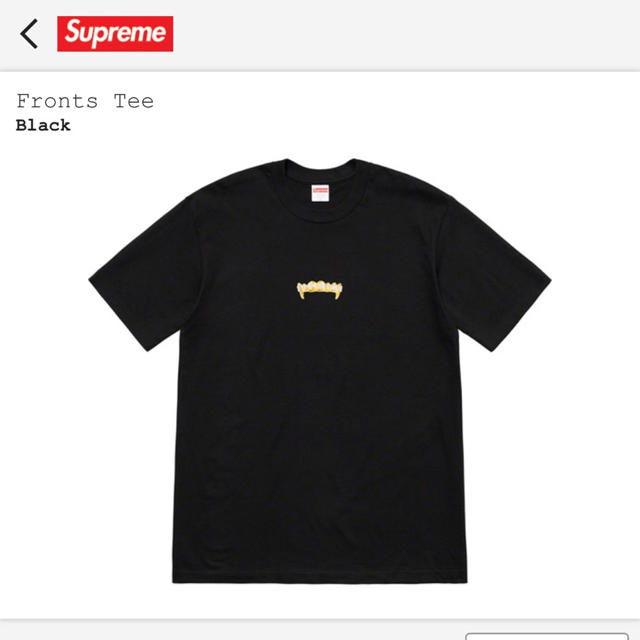 supreme Fronts tee TシャツTシャツ/カットソー(半袖/袖なし)