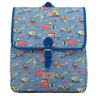 キャスキッドソン(Cath Kidston)の新品♡定価6480円 キャスキッドソン キッズ リュック ブルー はたらく車(リュックサック)