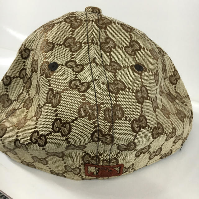NEW ERA(ニューエラー)の専用 ニューエラ ヤンキース GG柄 キャップ 7 1/4 メンズの帽子(キャップ)の商品写真