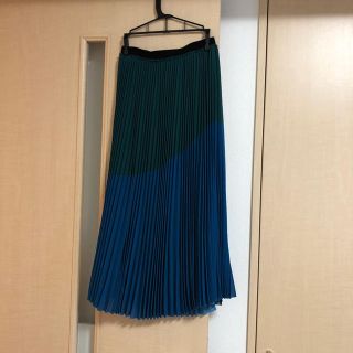 ザラ(ZARA)のみどりさま専用 ザラ プリーツロングスカート(ロングスカート)