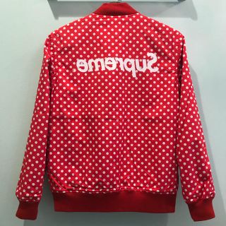 COMME des GARCONS supreme 赤/黒 Lサイズ シュプリーム SUPREME × COMME des GARCONS SHIRT 18FW Graphic