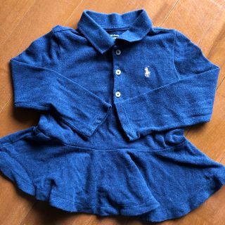 ラルフローレン(Ralph Lauren)のラルフローレン 長袖ペプラムポロシャツ(Tシャツ/カットソー)