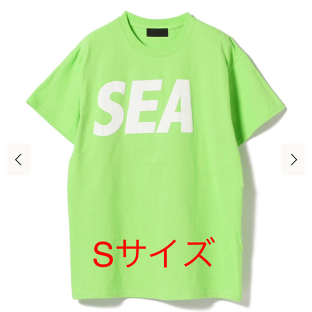 Ron Herman(ロンハーマン)の[ディーン様]WIND AND SEA Tシャツ グリーン 黄緑Sサイズ  メンズのトップス(Tシャツ/カットソー(半袖/袖なし))の商品写真
