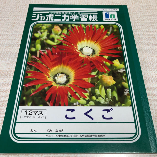 ショウワノート(ショウワノート)の②ノート 国語 12マス 3冊 インテリア/住まい/日用品の文房具(ノート/メモ帳/ふせん)の商品写真