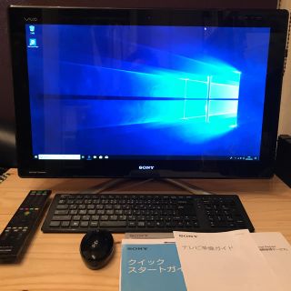 VAIOパソコンとテレビ一体型☆Win10☆ PS4対応 HDD 1TB