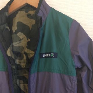 シップスキッズ(SHIPS KIDS)のSHIPS110cmリバーシブルナイロンパーカー(ジャケット/上着)