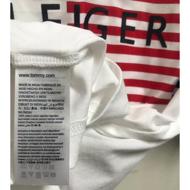 TOMMY HILFIGER(トミーヒルフィガー)の【新品】TOMMY HILFIGER プリントTシャツ(Mサイズ) メンズのトップス(Tシャツ/カットソー(半袖/袖なし))の商品写真